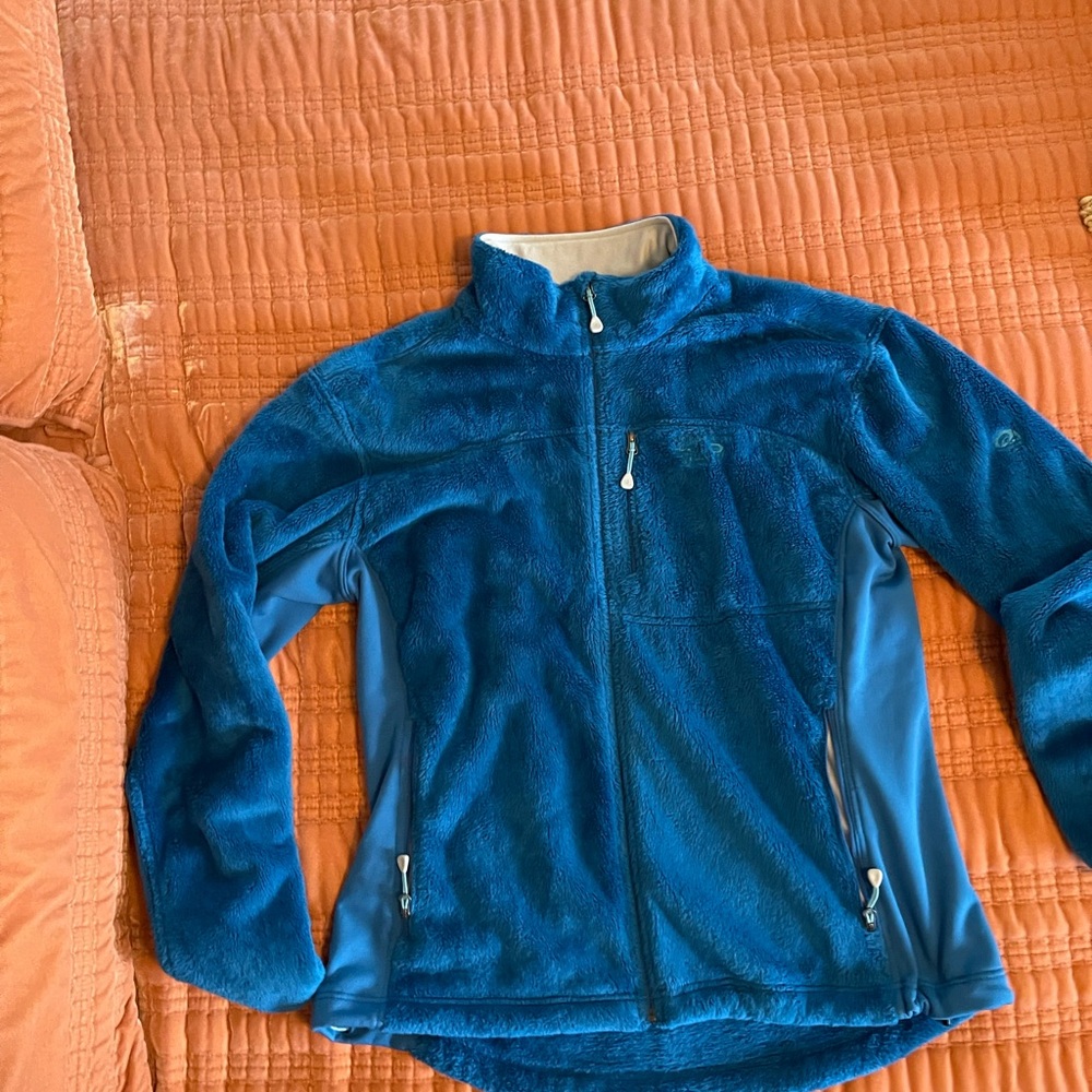 Mountain Hardwear Blue Fleece Jacket